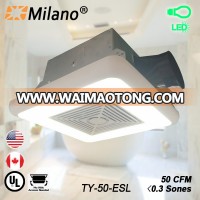 USA UL certificated 110CFM Led Bath Fan Light Combo